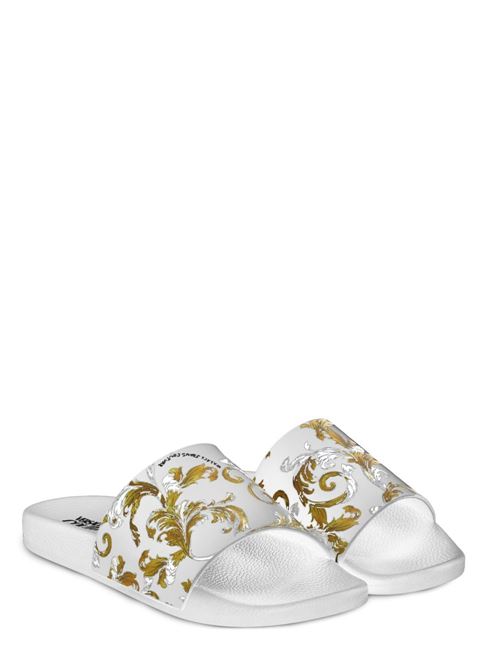 Ciabatta uomo in gomma Versace jeans Couture | 78YA3SQ4ZS365G03